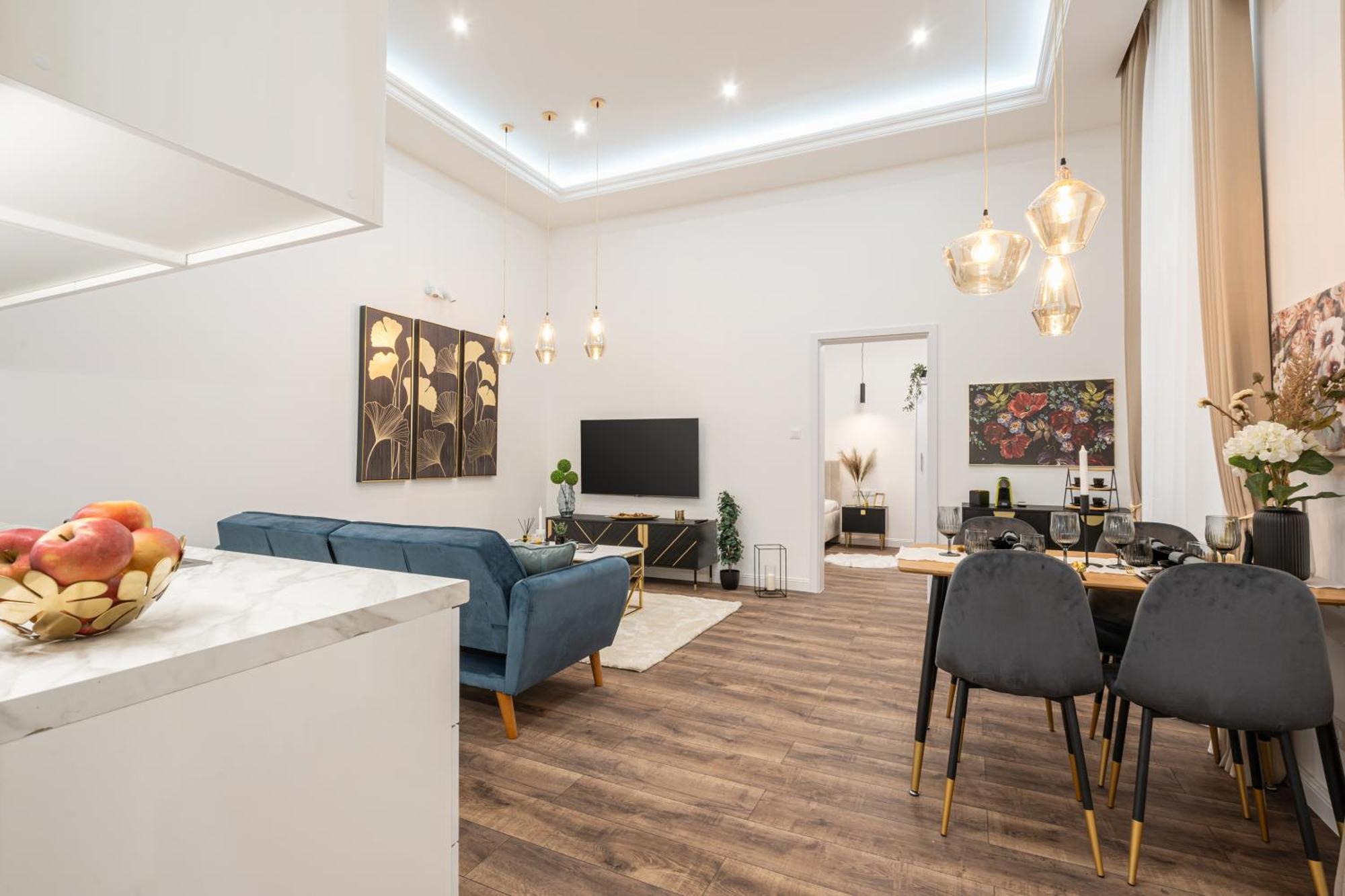 Blue Velvet Luxury Apartment Budapest Esterno foto