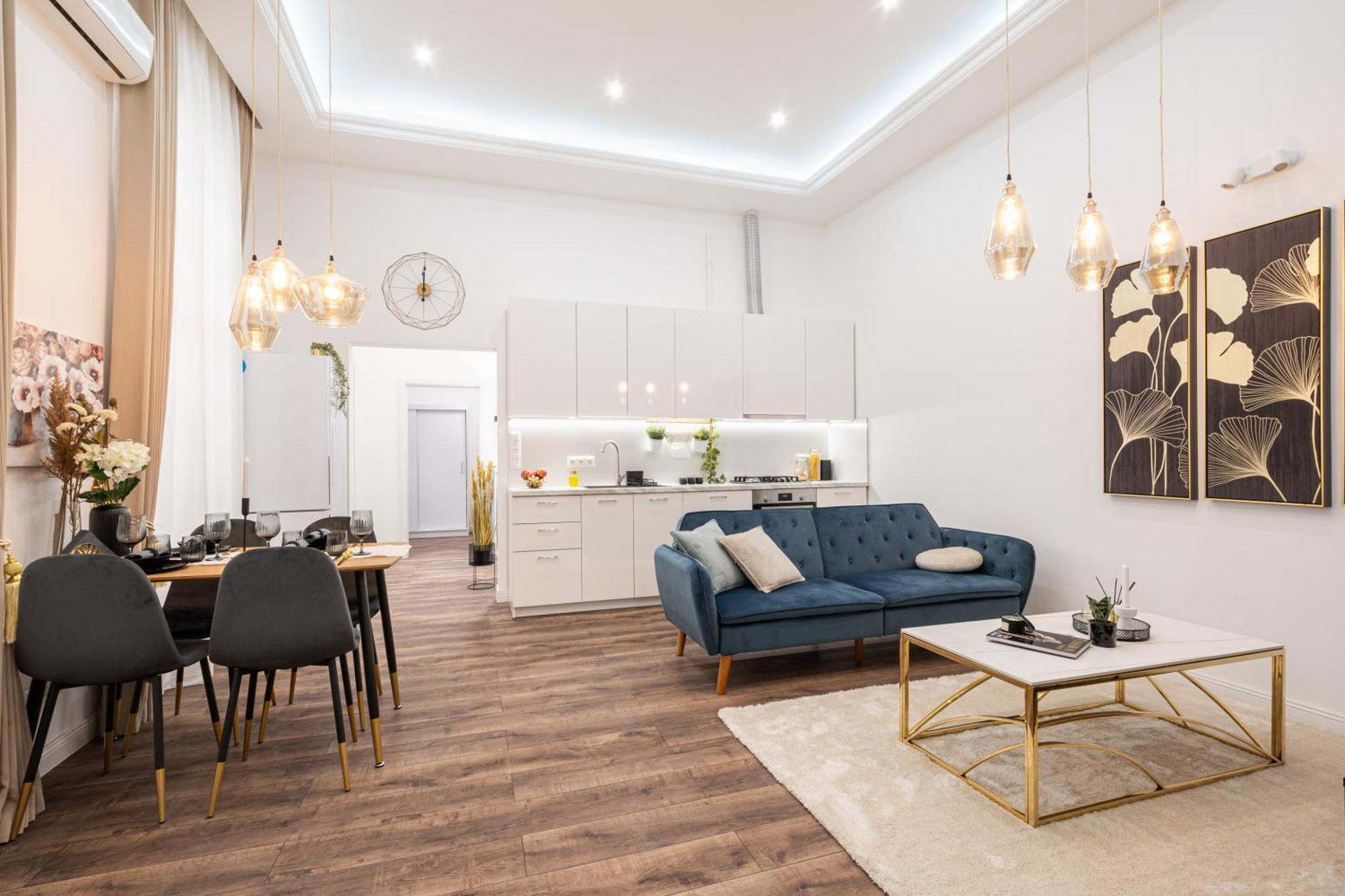 Blue Velvet Luxury Apartment Budapest Esterno foto